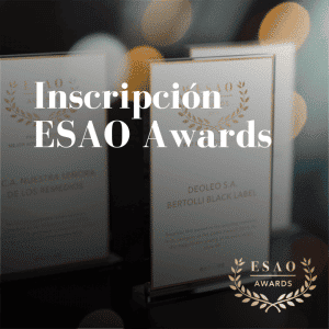 premios aceite de oliva Inscripción ESAO Awards